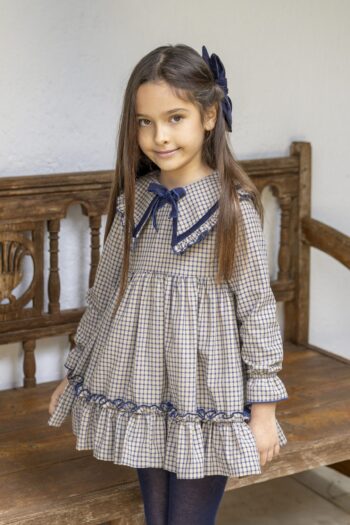 Vestido cuadros fiona de boetie kids